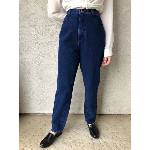 SOLD (DEPOP) VINTAGE High waisted Over-dyed jeans - Picture 4 of 4